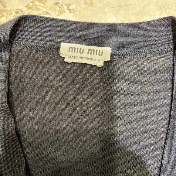 Authentic Miu Miu Cardigan - Picture 8 of 9